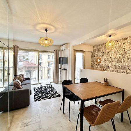 Aparthotel Riviera - Nice Carre D'Or - Large Studio Ac Terrasse - Tres Calme - Balcon Berlioz 2 Bagian luar foto